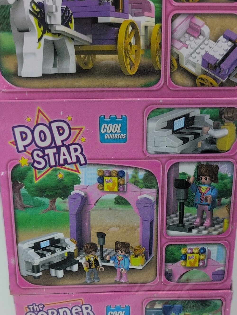 Royal Carriage Playset Trio Building Blocks New - Picture 4 of 10